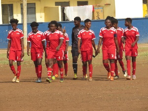 The match was played at the Police Depot in Kumasi