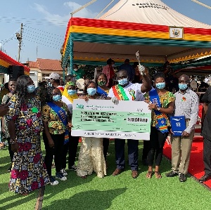 Solomon Kojo Kusi was adjudged the ultimate winner at the 35th  National Farmers