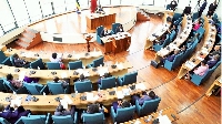 The East Africa Legislative Assembly during a session in Arusha, Tanzania