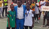 Some the young tennis players from the champion