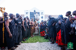 Piabire Palace unveils statue of legendary King Osahene Ampon Yirenkyi