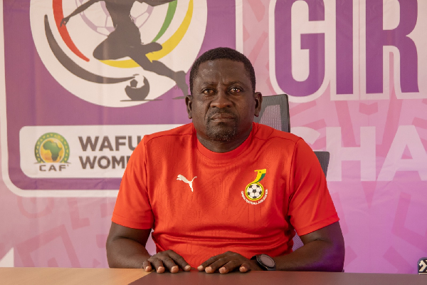 Black Maidens head coach Joe Nana Adarkwa