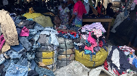 Second-hand clothing trade is prevalent in Ghana's major markets