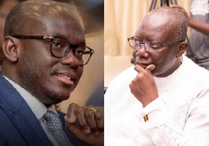 Attorney General and Minister of Jusstice, Godfred Yeboah Dame and Finance Minister, Ofori-Atta