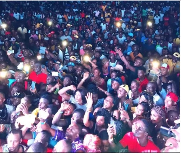 Tekno and Kcee got thousands of Liberians singing along.