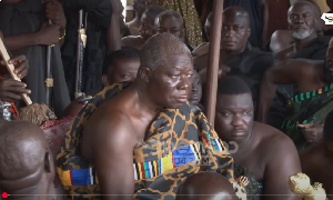 The Asantehene (M) directed the Tepahene to ensure that the deity is returned to its rightful place