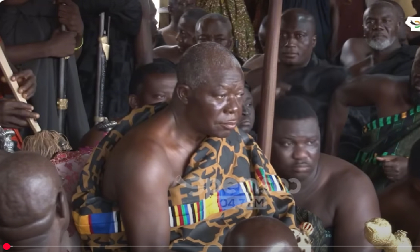 Otumfuo Osei Tutu II is the Asantehene