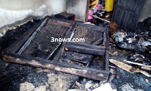 10-day-old baby was burnt to death in the Northern Region in a fire outbreak