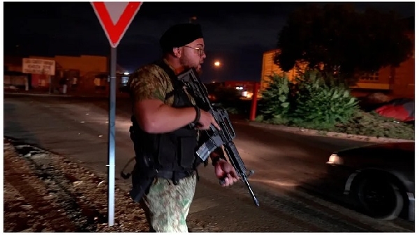 There are more private security guards than police officers in South Africa