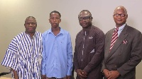 Alhassan Andani, Hakeem, Alfred Ocansey and a representative from Social Welfare
