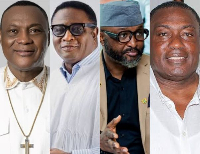 L-R: Rev Sam Korankye Ankrah, Elvis Afriyie Ankrah, Yaw Ampofo Ankrah and Horace Ankrah