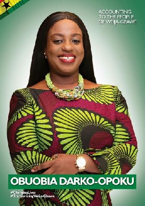 Parliamentary candidate of the National Democratic Congress  (NDC), Obuobia Darko-Opoku