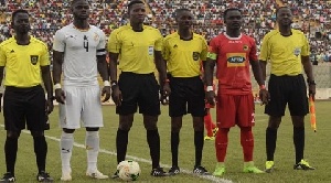 The friendly match was organised after Ghana's match against Sierra Leone was cancelled