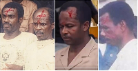 From L to R: Afi, Yaw Kwarteng, KG, and Jomo were killed by firing squad over the death of Kyinto
