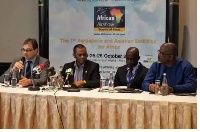 African Air Expo management at the press briefing