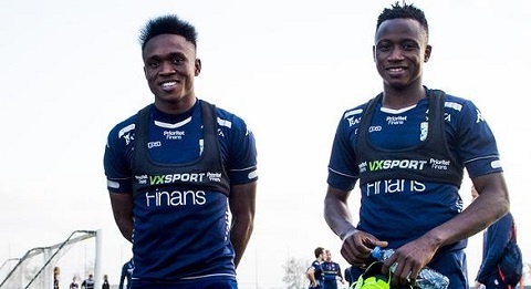 Lawson Sabah and Prosper Kasim have returned to IFK Goteborg