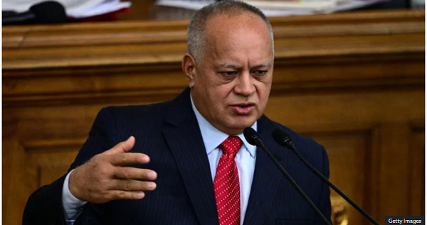 Venezuela's interior minister Diosdado Cabello announced the arrests on Thursday