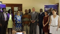 Executives of the French Embassy and the Vice Chancellors