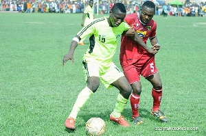 Stephen Nyarko, right, is set to join Club Africain