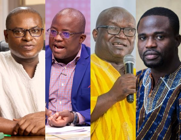 L-R: Richard Ahiagbah, Dr Joshua Zaato, Ken Ashigbey and Manasse Azure