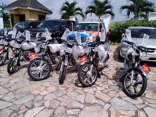 Unregistered motorbikes have been used for several criminal activities