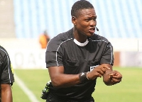 Ghanaian referee Daniel Laryea