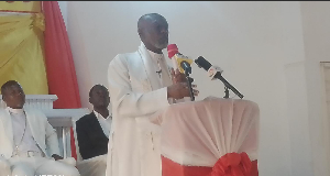 General Overseer of Open Arms Ministry, Apostle Nkansah Sarkodie