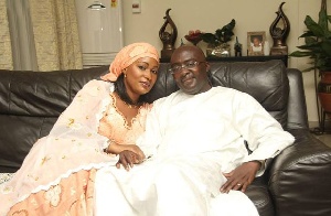 Vice President Dr. Mahamudu Bawumia and his wife Samira Bawumia
