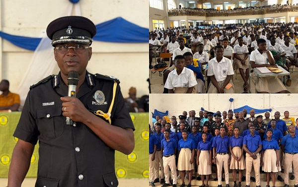 The exercise was led by the Regional Police Commander, DCOP Francis Yiribaare