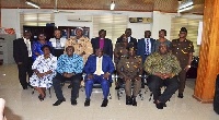 Ghana Prison Service officials