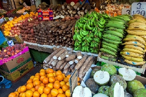 Some food stuffs on the market