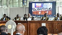 A panel of five Constitutional Court Judges of Uganda