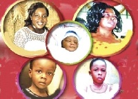 The family members of Pastor Ato Kessie were killed when fire gutted their home at Dansoman