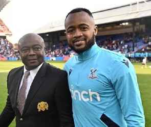 Abedi Pele with son, Jordan Ayew