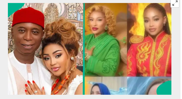 Viral skit depicts Regina Daniels and Ned Nwoko's marriage