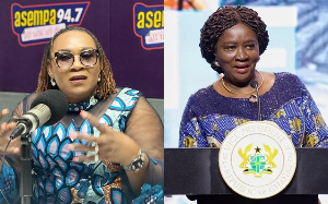 Mavis Hawa Koomson has criticised VP Professor Jane Opoku-Agyemang Mavis Hawa Koomson has criticised VP Professor Jane Opoku-Agyemang