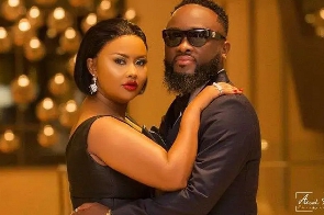 Nana Ama McBrown and her husband