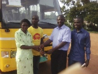 Authorities of the school are grateful to government for donating a school bus to the school.