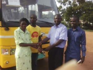 Authorities of the school are grateful to government for donating a school bus to the school.