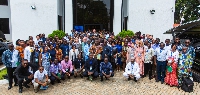 The participants who attended the symposium