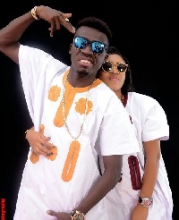 Akpororo and wife