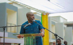 Minister of Works and Housing, Kojo Oppong Nkrumah