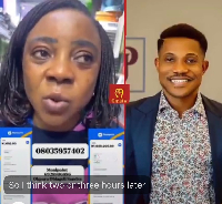 Nigerian woman and Pastor Jerry Eze