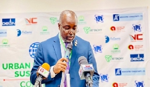 President of Ghana Consult­ing Engineers Association, Ing. Magnus Quarshie