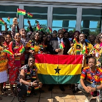 Some Ghanaians who participated in the Indaba travels conference