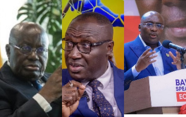 Nana Addo Dankwa Akufo-Addo, Henry Osei Akoto and Dr Mahamudu Bawumia (from left to right)