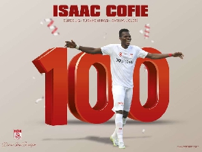 Ghanaian midfielder, Isaac Cofie