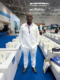 Takyi Addo is the communications officer of Abossey Okai Spare Parts Dealers Association