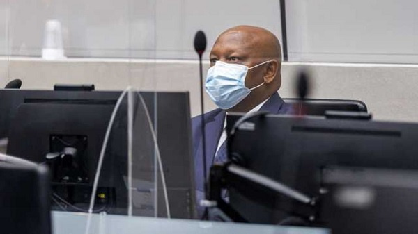 Kenyan Lawyer, Paul Gicheru during trial at ICC