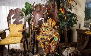 Previous reports say a Ghanaian chief works as a mechanic in Germany